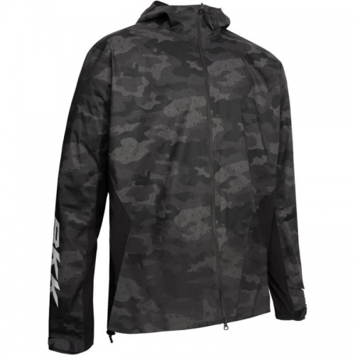 BKK LIGHT RAIN JACKET BLACK/CAMO