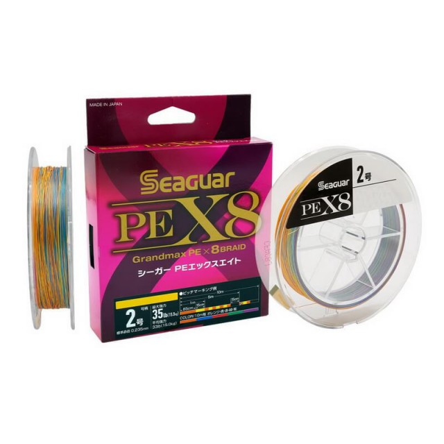 SEAGUAR PE X8 GRANDMAX MULTICOLOR 300M. 