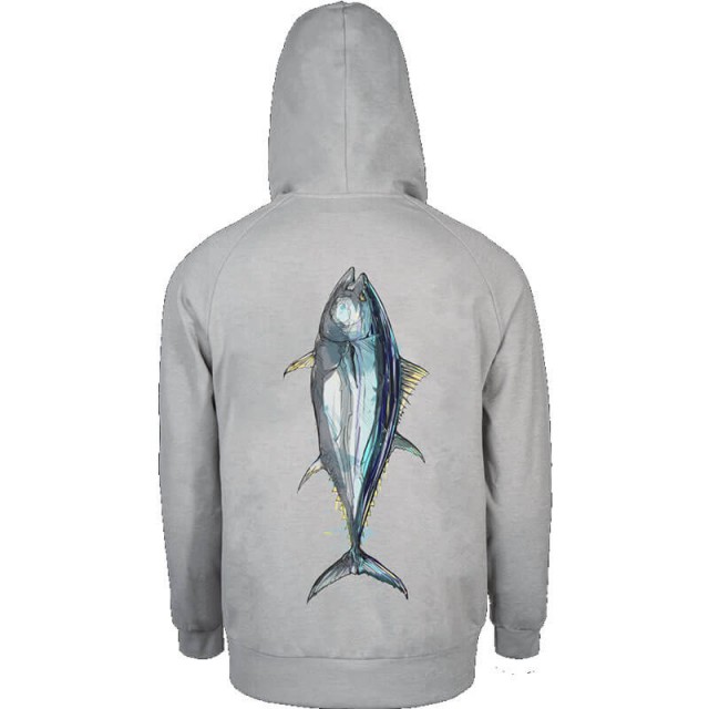 BKK HOODIE TUNA GREY 