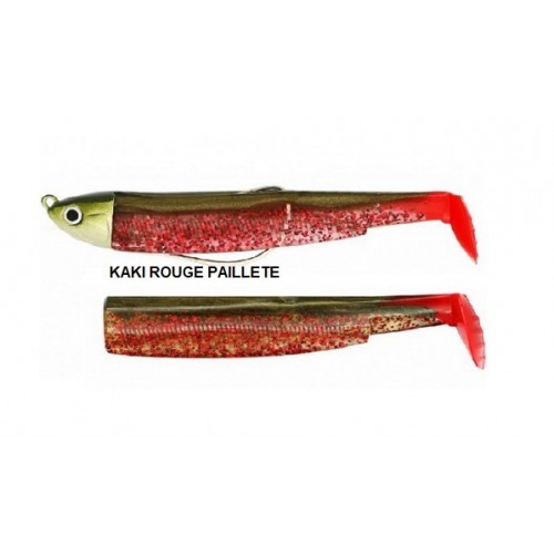 FIIISH BLACK MINNOW 120 COMBO SHALLOW 6G. KAKI ROUGE PAILLETE