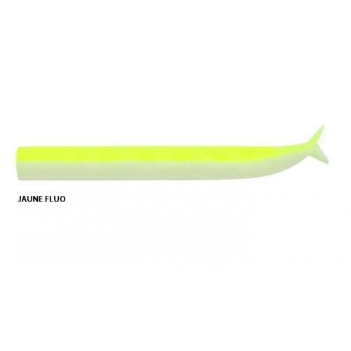 FIIISH CRAZY SAND EEL 100 BODY JAUNE FLUO (CSE239)