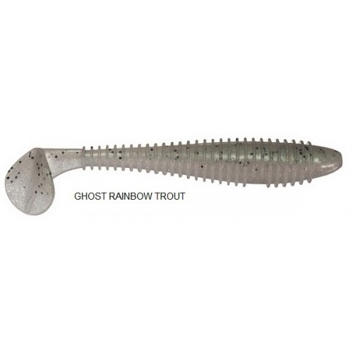 KEITECH SWING IMPACT FAT 3.3'' GHOST RAINBOW TROUT 