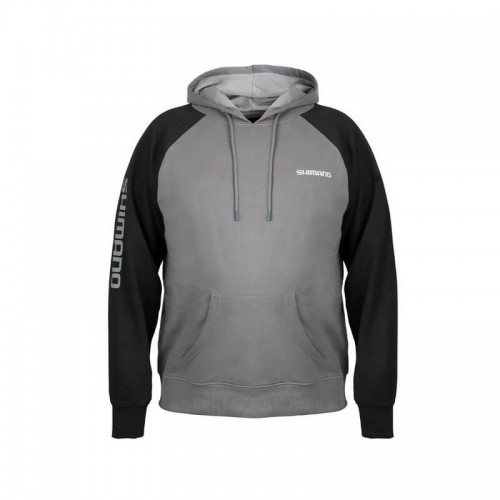 SHIMANO PULL OVER HOODIE GREY XL