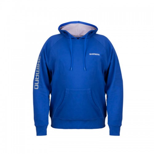 SHIMANO PULL OVER HOODIE BLUE XXXL