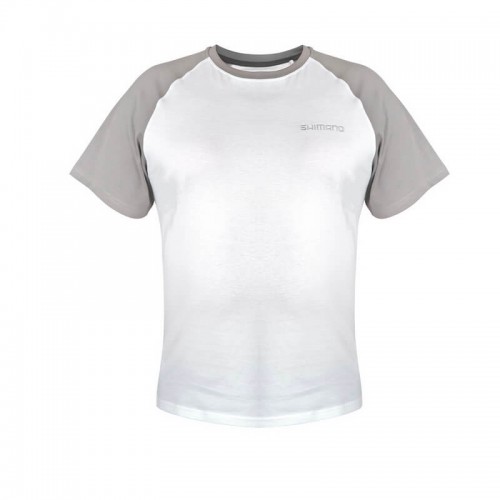 SHIMANO SHORT SLEEVE T-SHIRT WHITE M