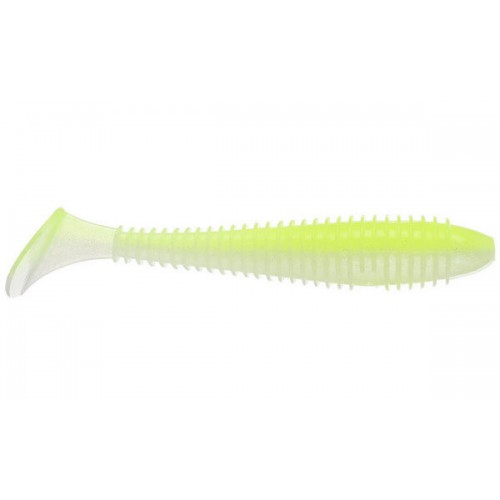 KEITECH SWING IMPACT FAT 3.8'' CHARTREUSE BACK PEARL 