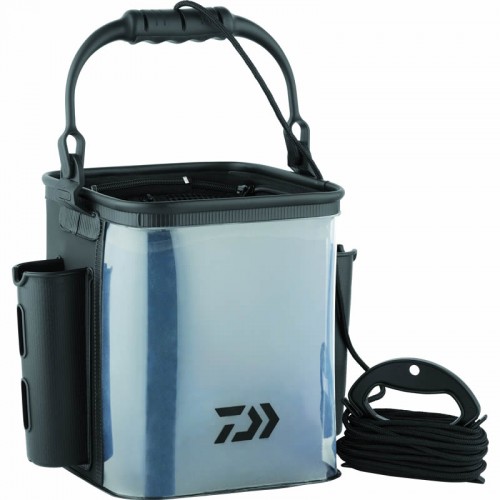DAIWA D-LIVE BUCKET TRASNPARENT