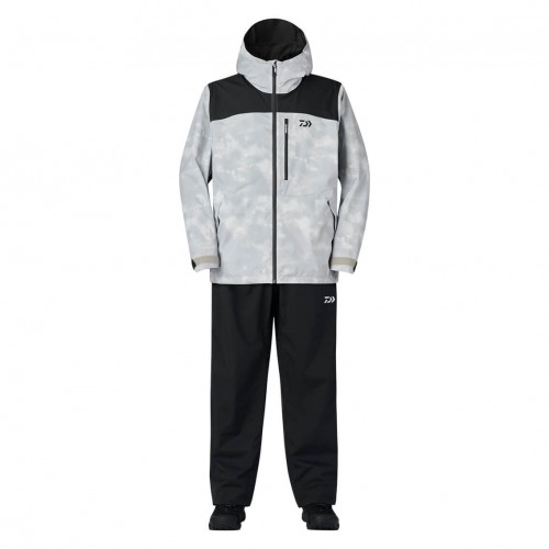 DAIWA DR-3625E RAINMAX RAINSUIT WHITE HAZE CAMO M