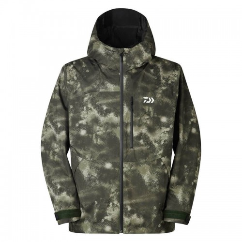 DAIWA DR-3625JE RAINMAX RAIN JACKET MULTI HAZE CAMO S